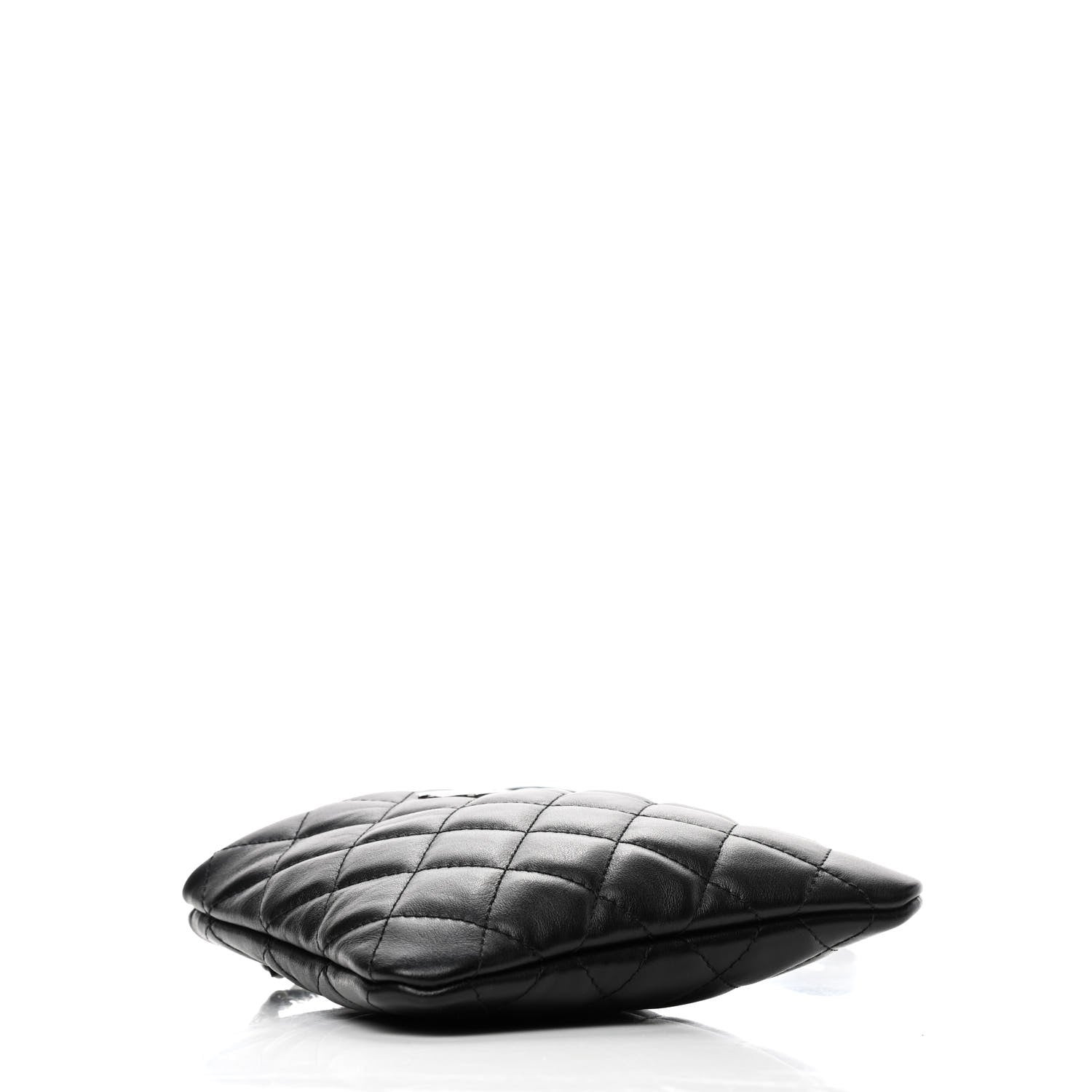 Chanel Lambskin Quilted Crossbody Bag Black 3 of 4
