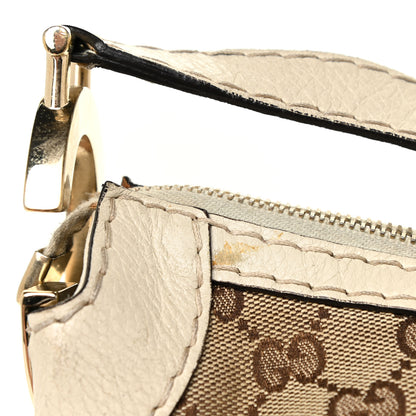 Gucci Monogram Medium Charlotte Hobo Off White 13 of 20