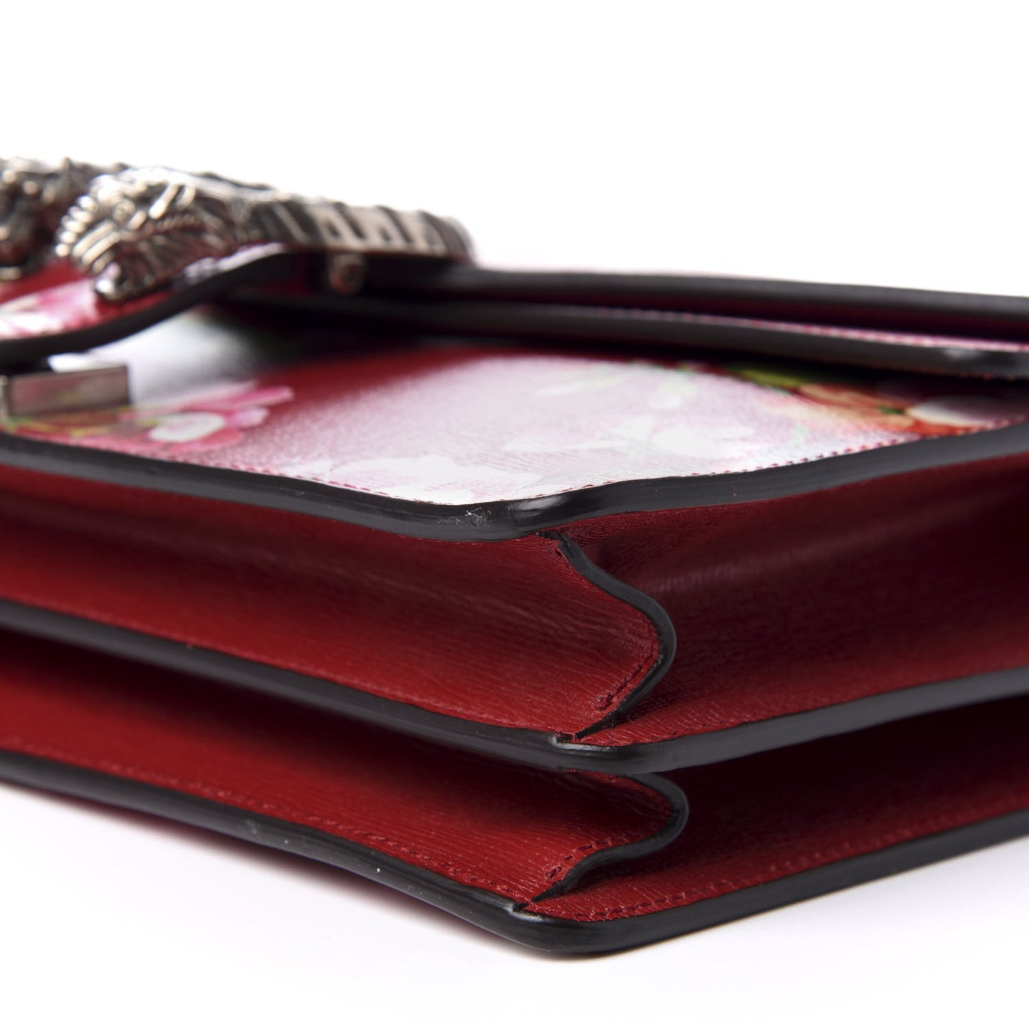 Calfskin Blooms Print Small Dionysus Shoulder Bag Romantic Cherry Multicolor