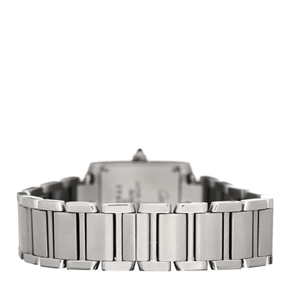 Cartier Stainless Steel 20mm Tank Francaise Quartz Watch 3 of 4
