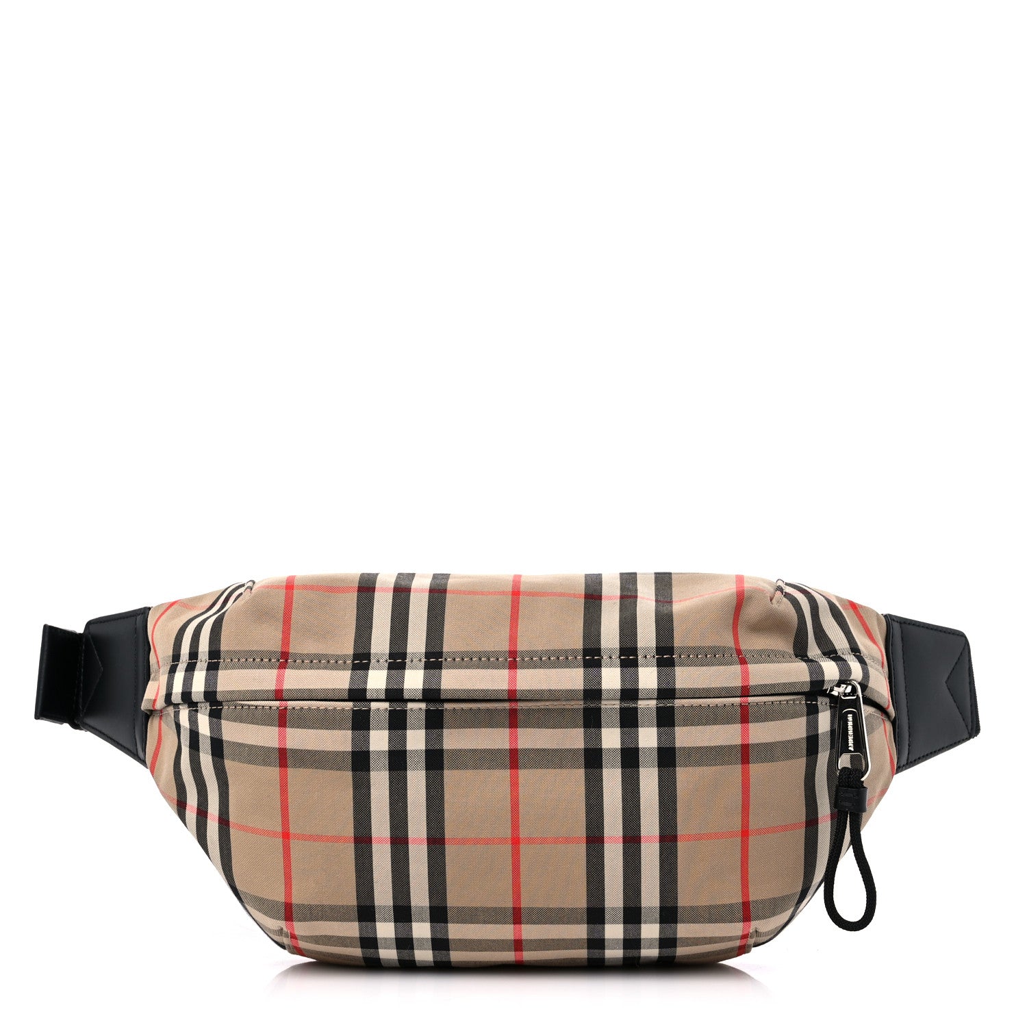 Burberry Nylon Vintage Check Medium Sonny Bum Bag Archive Beige Black 1 of 10