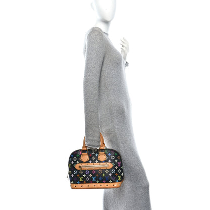 Louis Vuitton Monogram Multicolor Alma PM Black 2 of 10