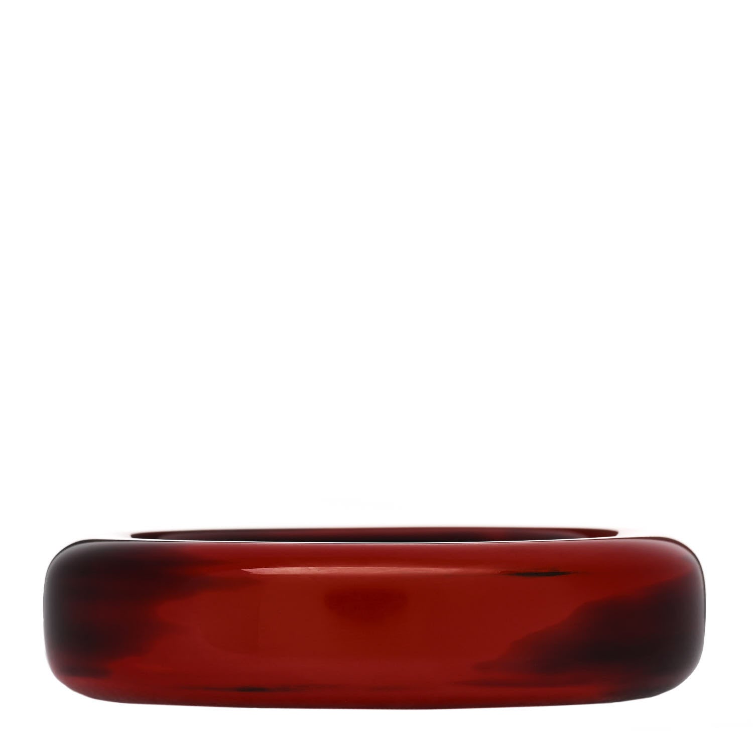 Tiffany Lacquer Hardwood Elsa Peretti Doughnut Bangle Bracelet Negoro 2 of 4