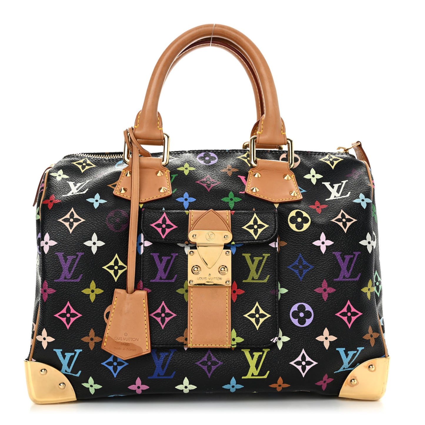 Monogram Multicolor Speedy 30 Black