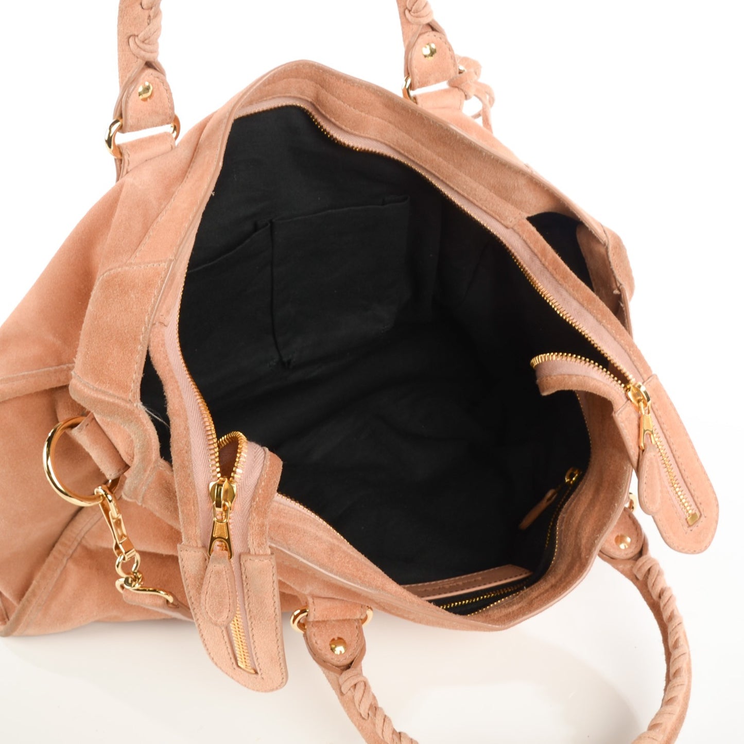 Baby Daim Suede Giant 12 Gold Hardware City Vieux Rose