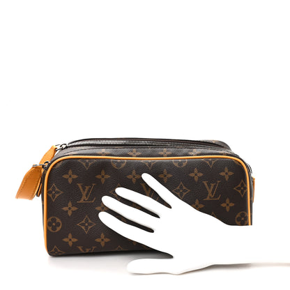Louis Vuitton Monogram Macassar Dopp Kit Toilet Pouch Safran Yellow 2 of 6