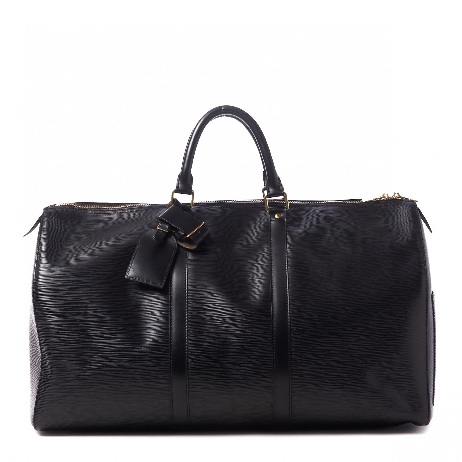 Louis Vuitton Epi Keepall 50 Black 1 of 9