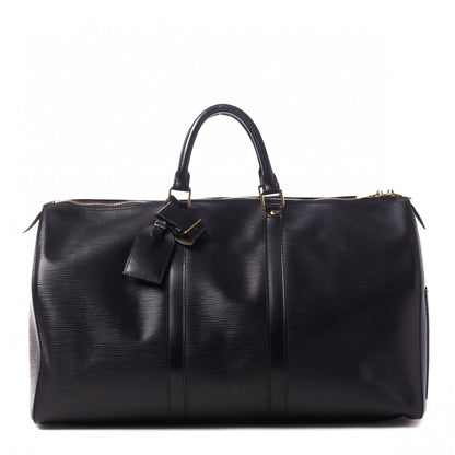 Louis Vuitton Epi Keepall 50 Black 1 of 9