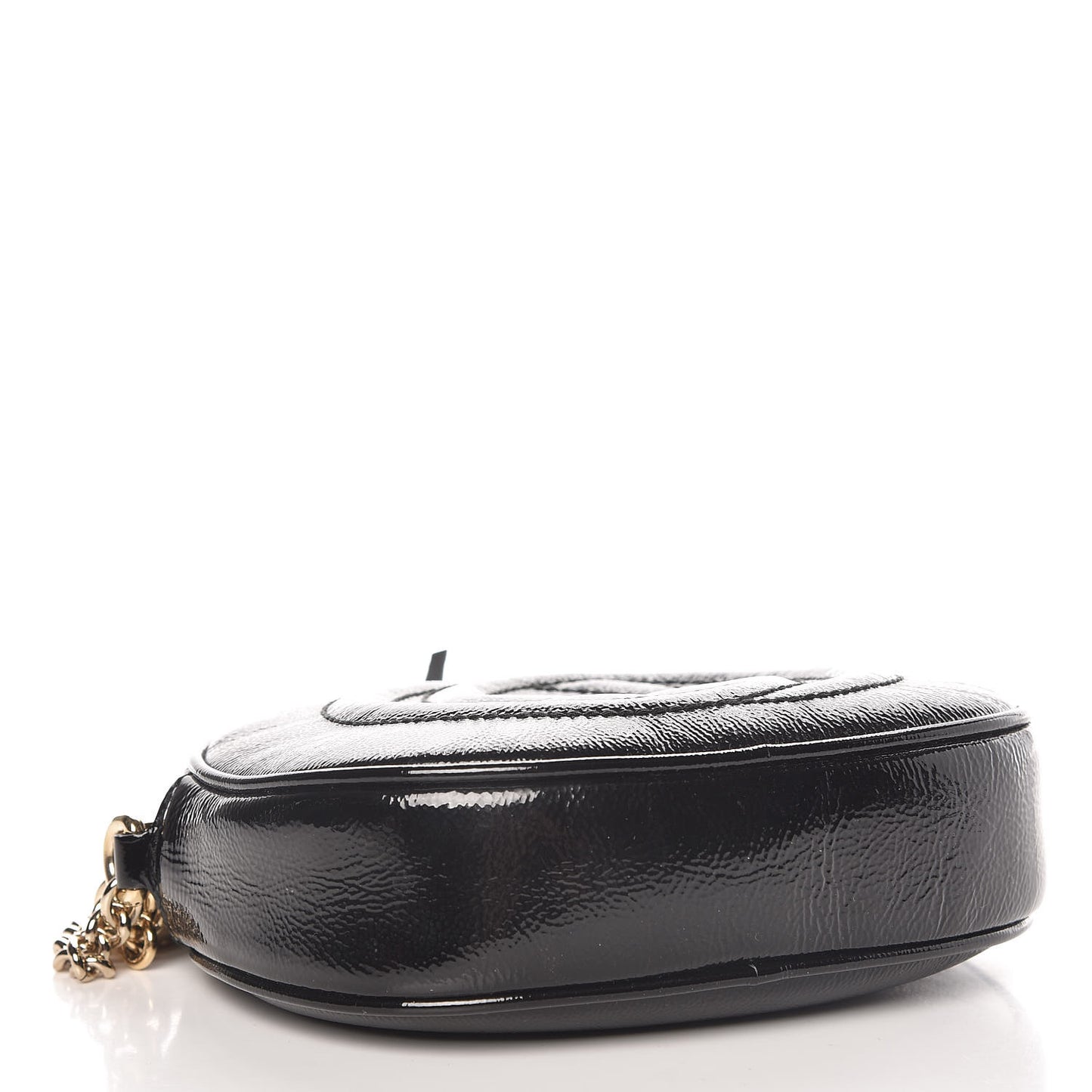 Patent Mini Soho Chain Bag Black