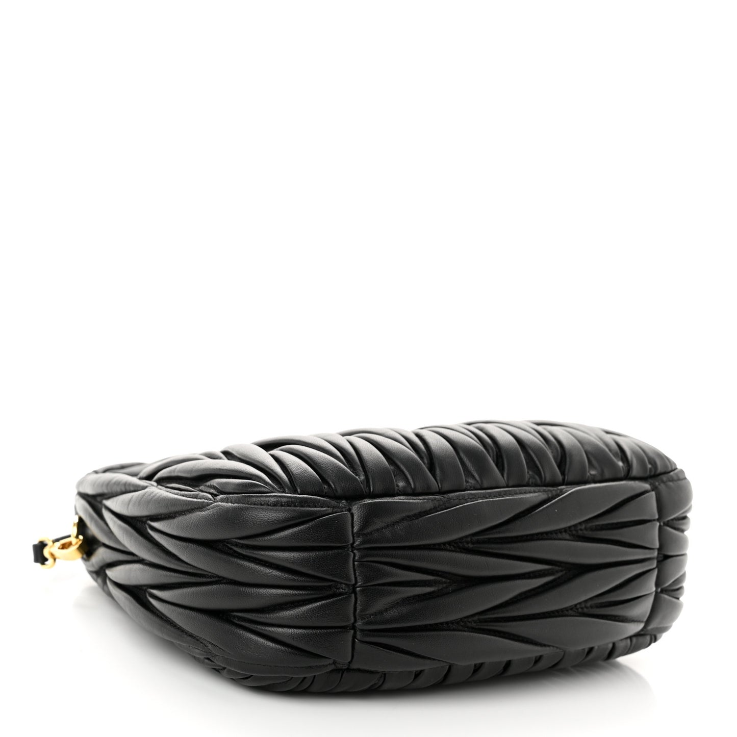 Nappa Matelasse Small Wander Hobo Black