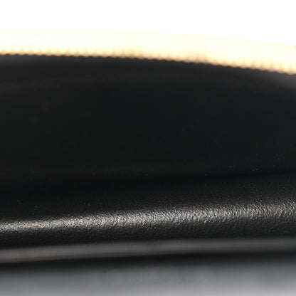 Saint Laurent Pony Hair Leopard Print Classic Monogram Kate Tassel Chain Wallet Black 5 of 11