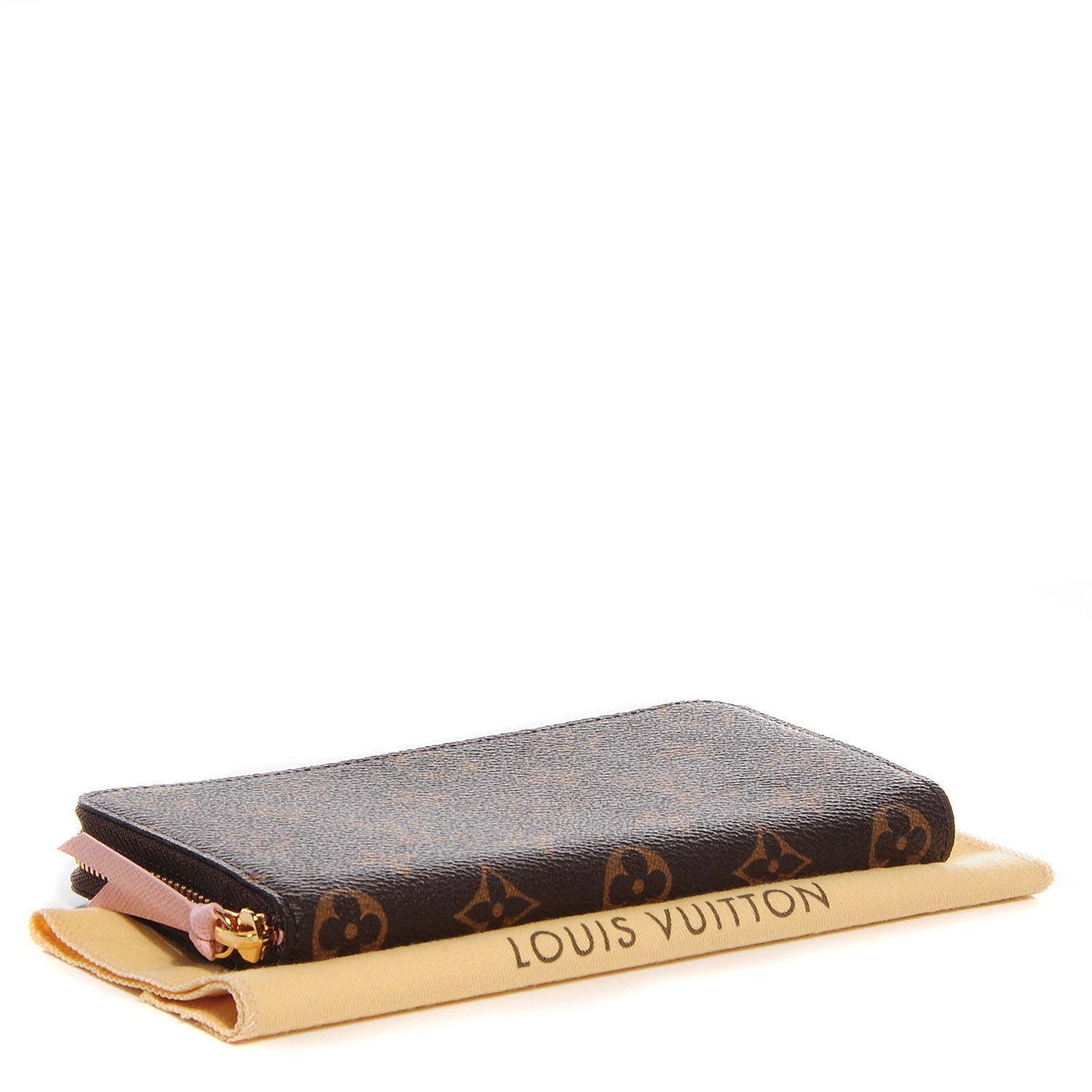 Louis Vuitton Monogram Clemence Wallet Rose Ballerine 4 of 8
