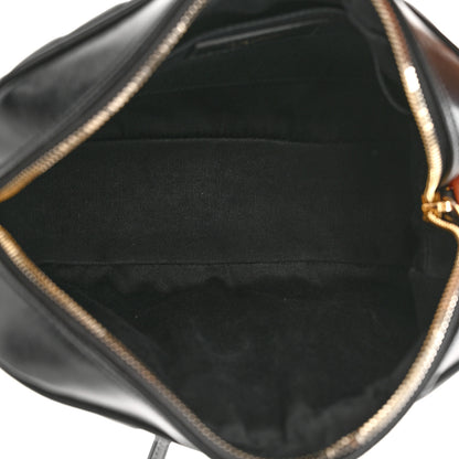 Saint Laurent Calfskin Matelasse Monogram Lou Camera Bag Black 5 of 11