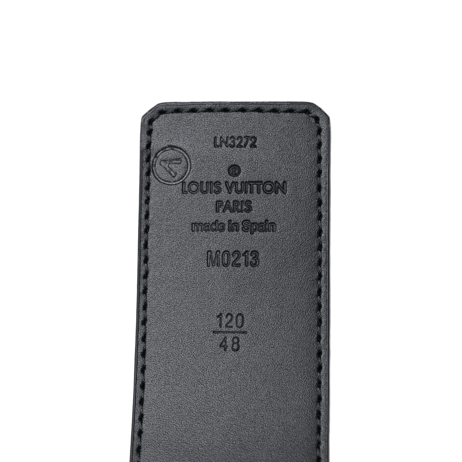 Louis Vuitton Damier Graphite 40mm LV Initiales Belt 120 48 3 of 5
