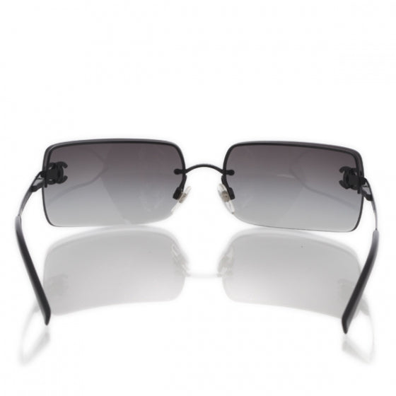 Chanel Crystal CC Logo Sunglasses 4104-B 3 of 9