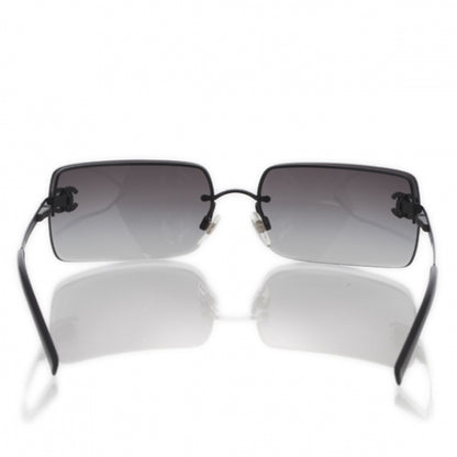 Chanel Crystal CC Logo Sunglasses 4104-B 3 of 9