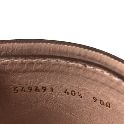 Gucci Monogram Canvas GG Boots 40.5 Beige Ruggine 7 of 8