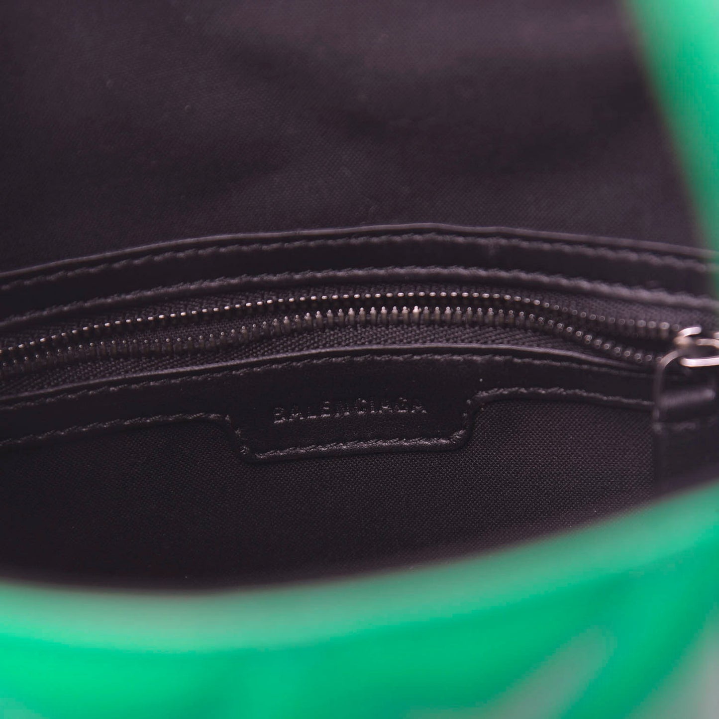 Patent Quilted XXS Everyday Tote Green