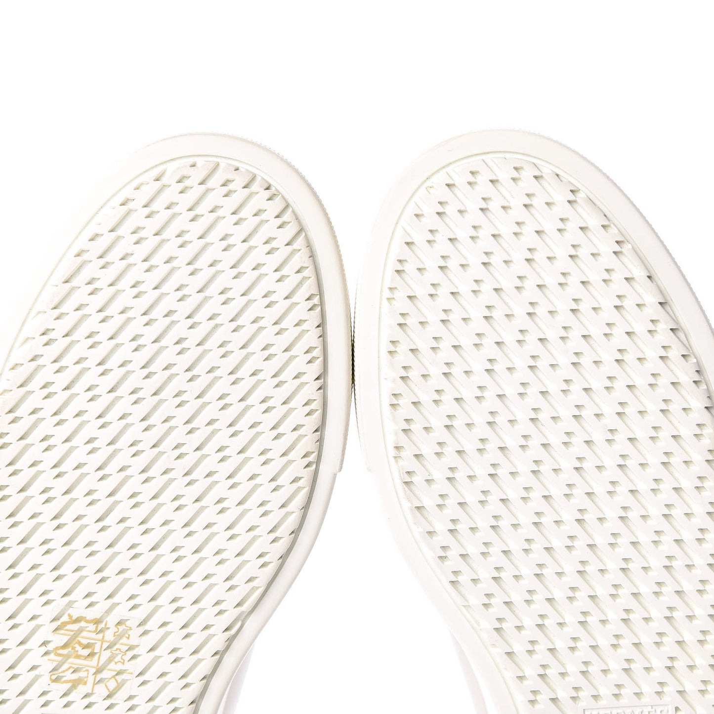 Calfskin Polo Sneakers 38.5 White