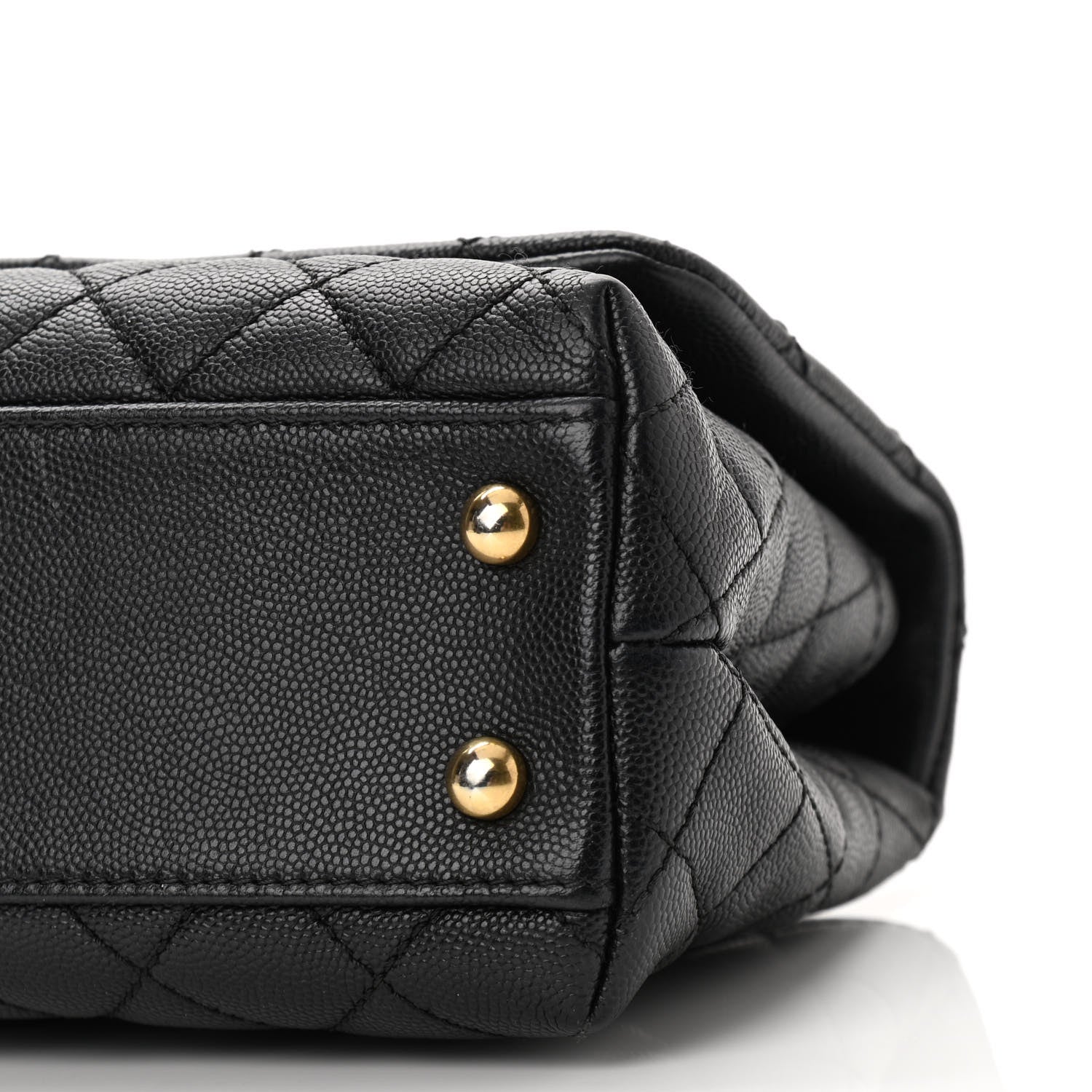Chanel Caviar Quilted Mini Coco Handle Flap Black 10 of 10
