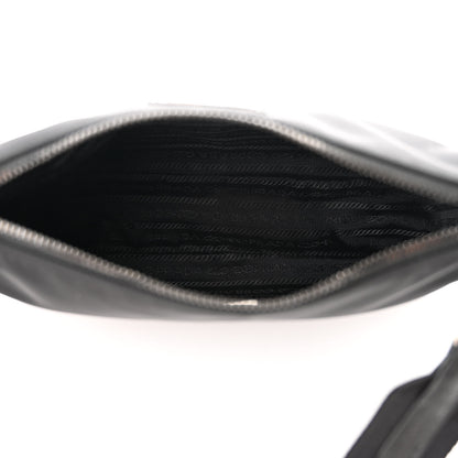 Prada Re-Nylon Saffiano Pocket Zippered Shoulder Bag Black 5 of 10