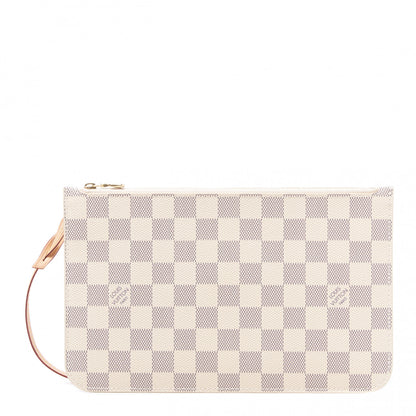Louis Vuitton Damier Azur Neverfull MM GM Pochette 1 of 8