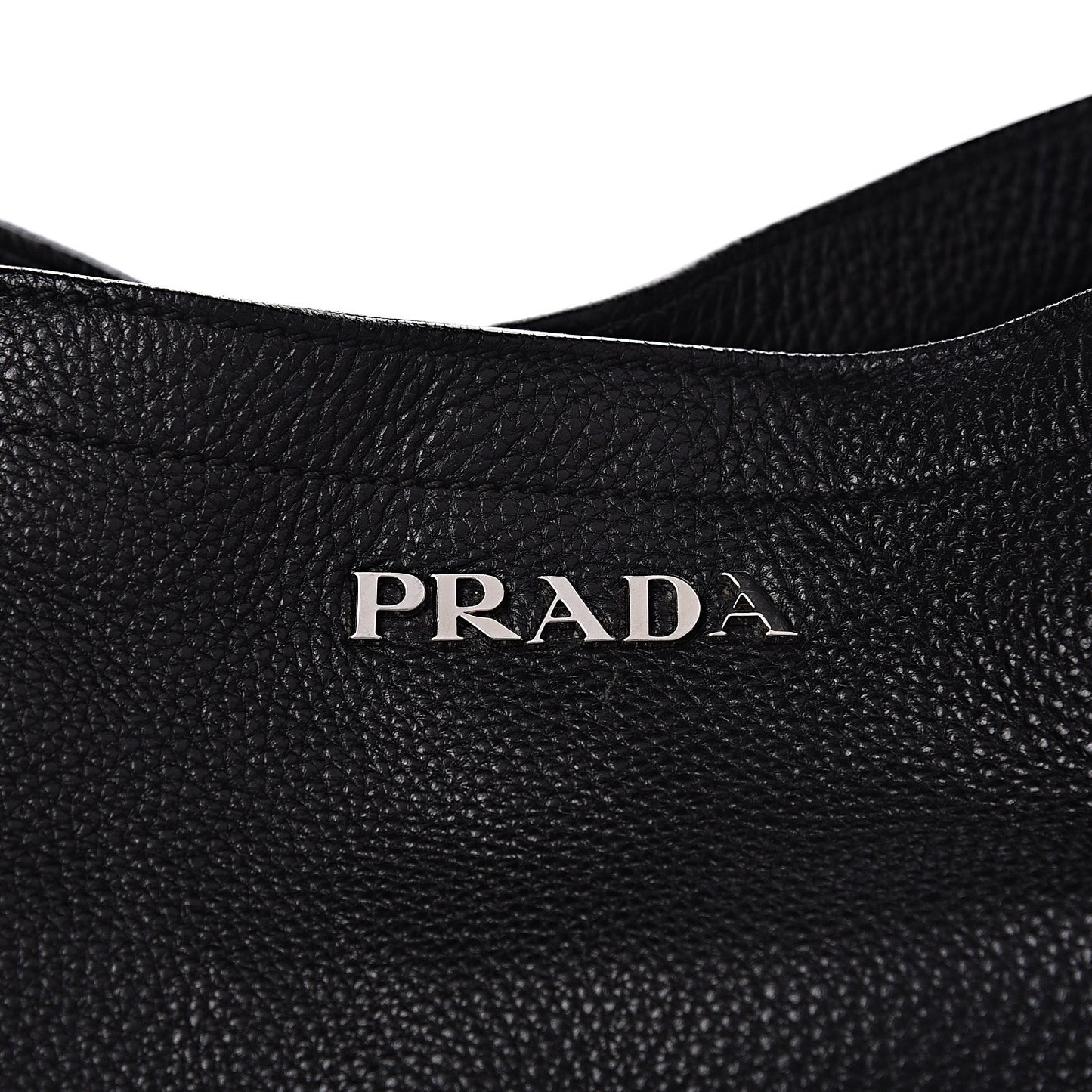 Vitello Daino Side Pocket Hobo Black