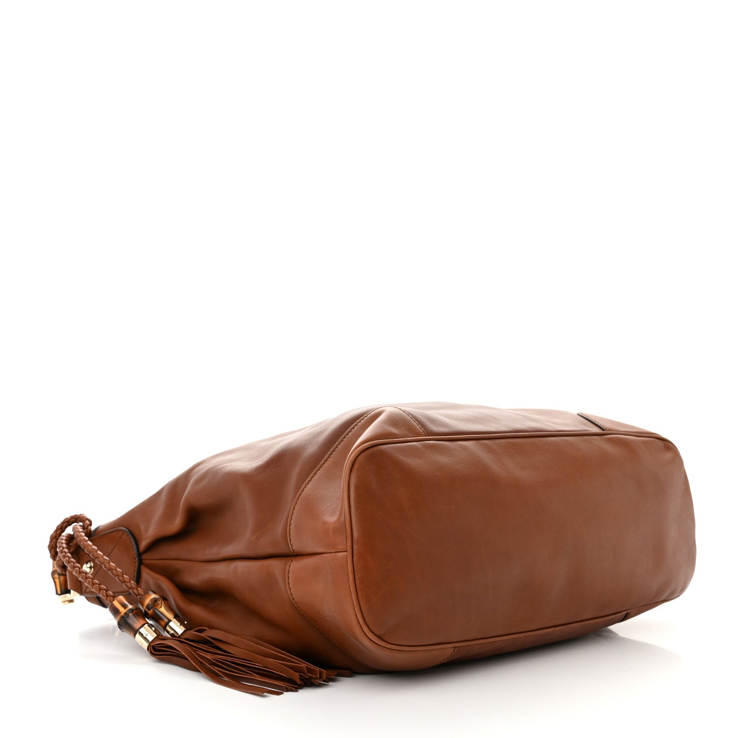 Calfskin Eva Hobo Brown