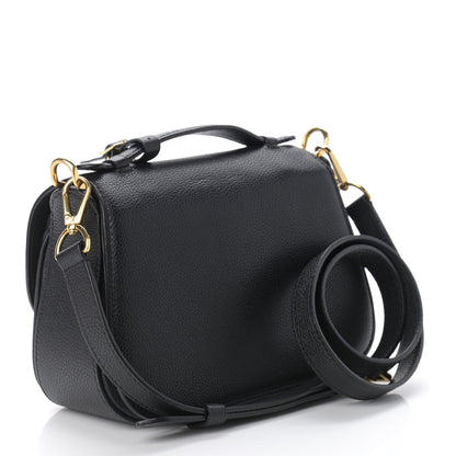 Louis Vuitton Grained Calfskin Vivienne NM Black 2 of 9