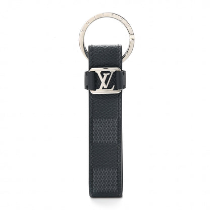 Louis Vuitton Damier Graphite LV Dragonne Key Holder 1 of 5