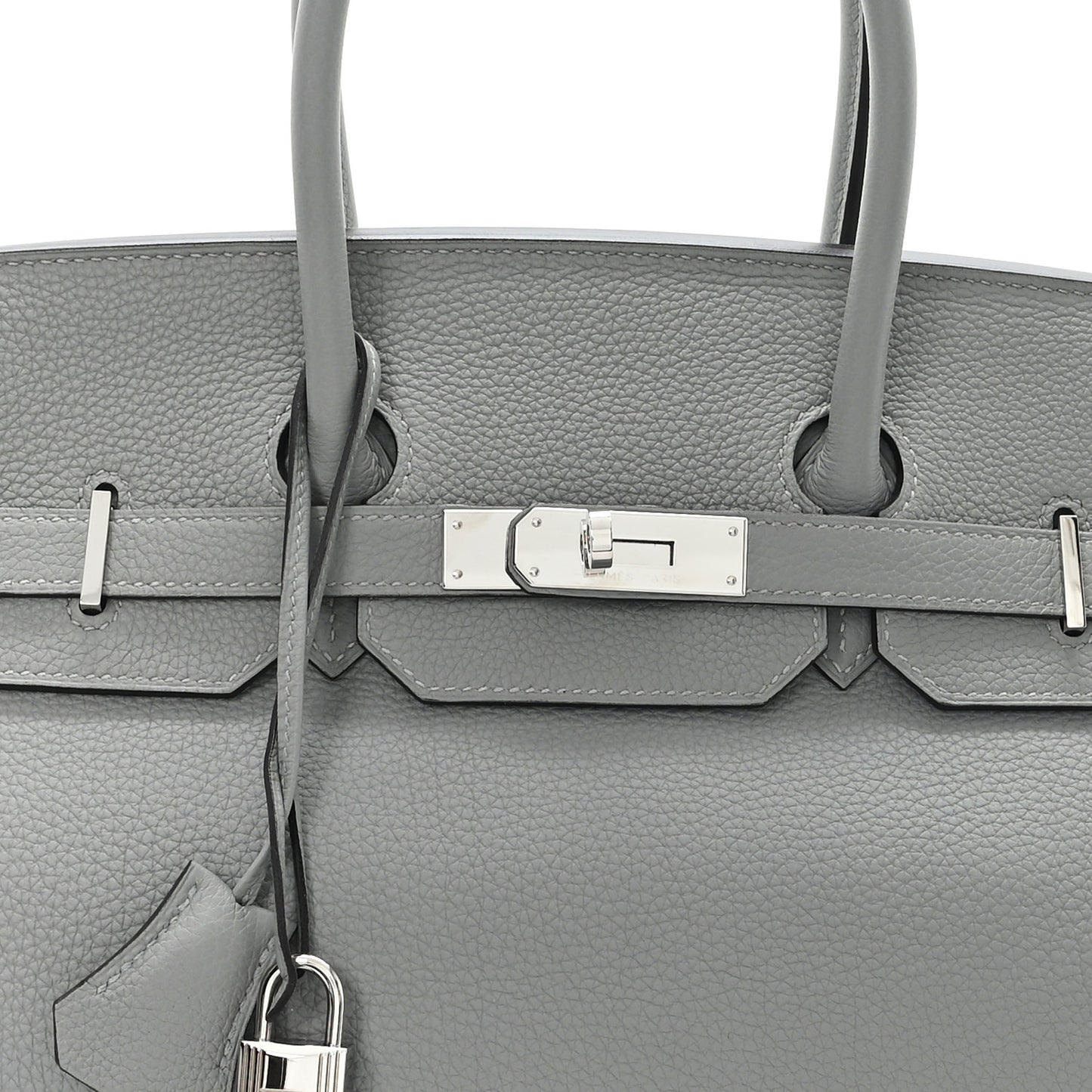 Togo Birkin 35 Gris Mouette
