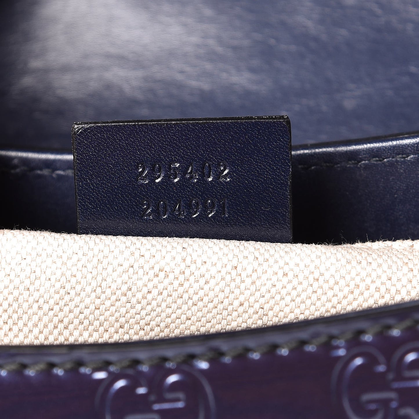 Shine Guccissima Medium Emily Chain Shoulder Bag Melanzana