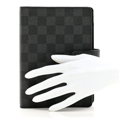 Louis Vuitton Damier Graphite Medium Ring Agenda Cover 2 of 6