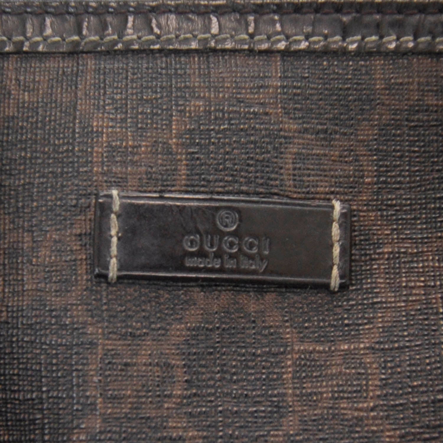 Gucci Monogram Large Joy Boston Dark Brown 6 of 9