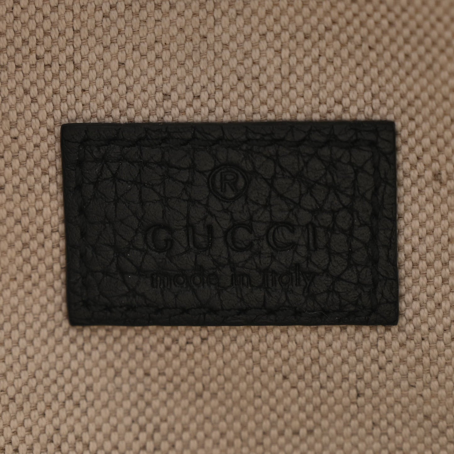 Calfskin GG Tennis Embossed Pocket Belt Bag Black