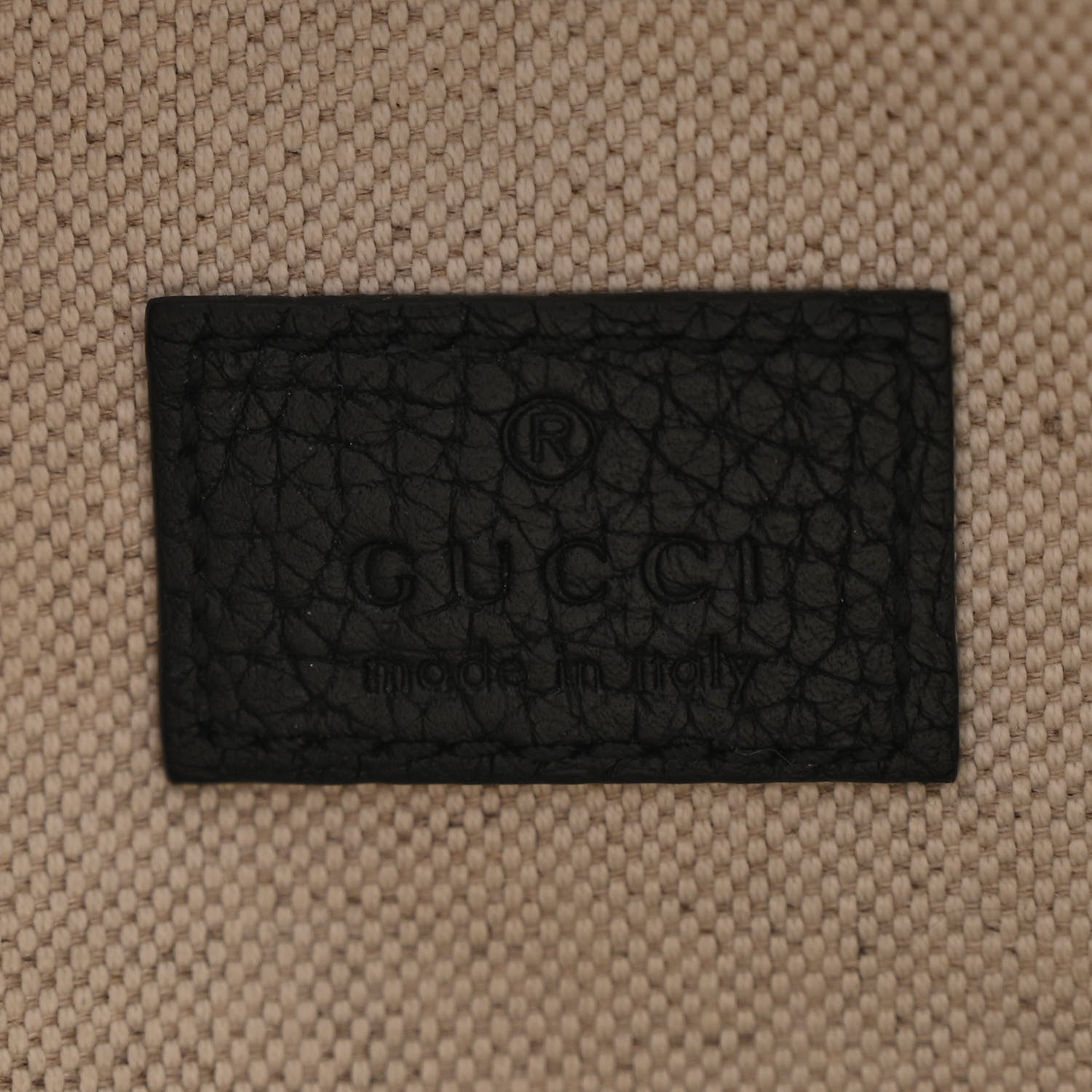 Gucci Calfskin GG Tennis Embossed Pocket Belt Bag Black 6 of 12