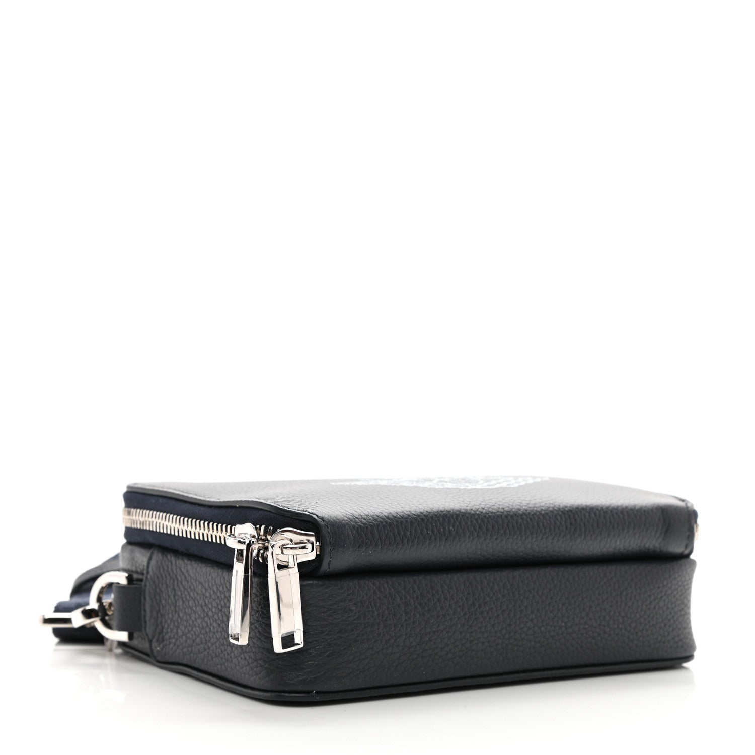 Christian Dior X AIR JORDAN Grained Calfskin Crossbody Blue 4 of 11