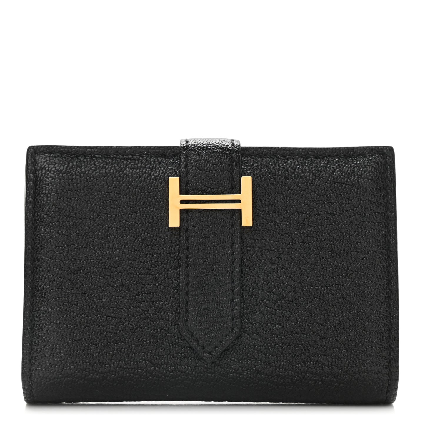 Chevre Mysore Mini Bearn Wallet Black