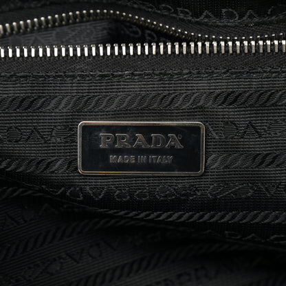 Prada Tessuto Nylon Saffiano Tote Black 6 of 15