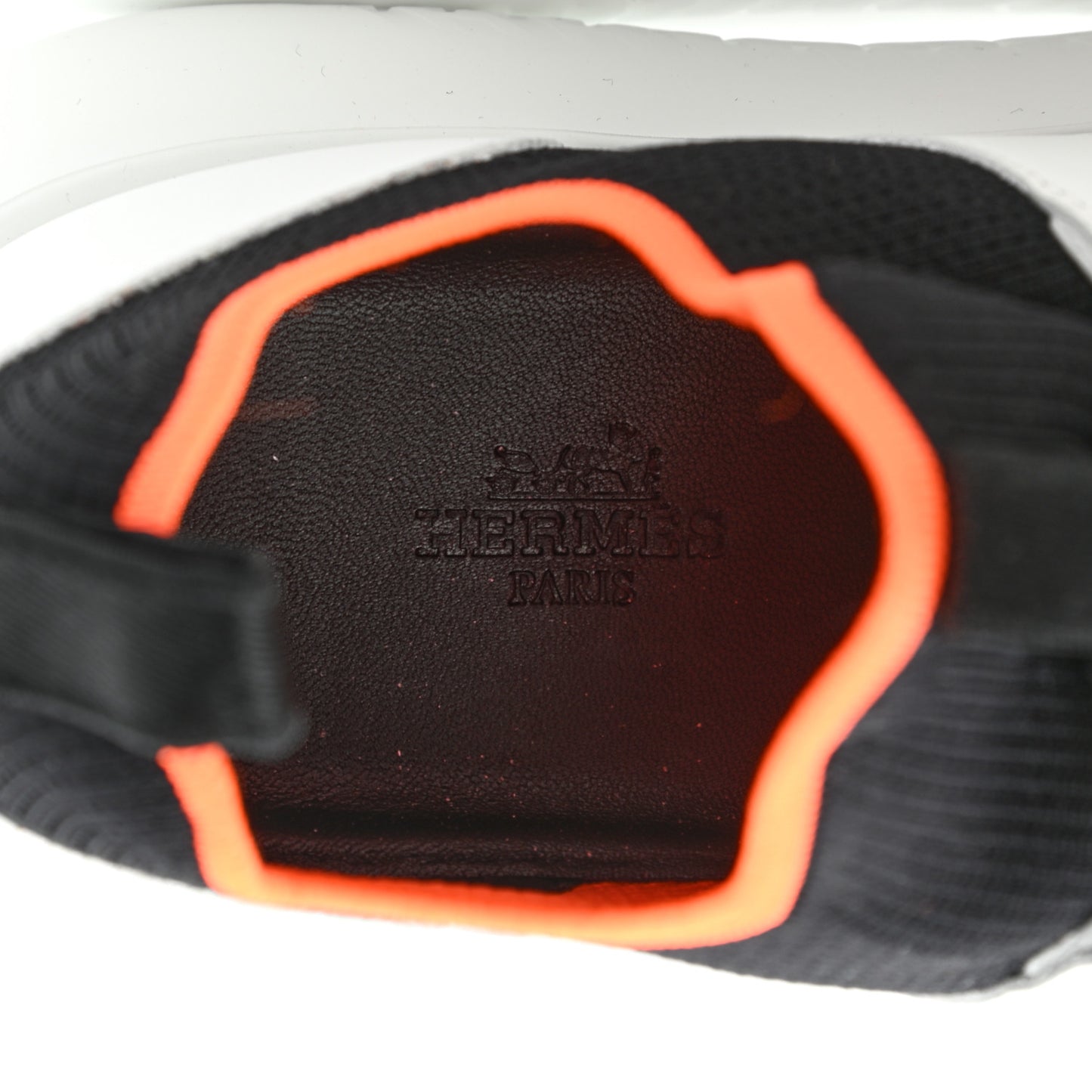 Technical Canvas Calfskin Womens Duel Sneakers 39.5 White Black