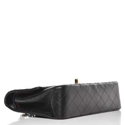 Chanel Lambskin Quilted Medium Double Flap Black 4 of 8