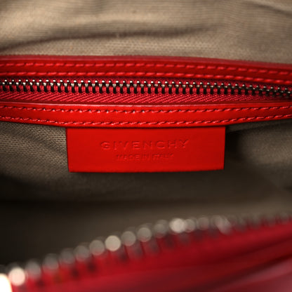 Givenchy Shiny Lord Calfskin Mini Antigona Red 6 of 16