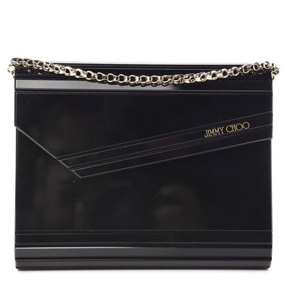 Jimmy Choo Acrylic Candy Clutch Black 1 of 8