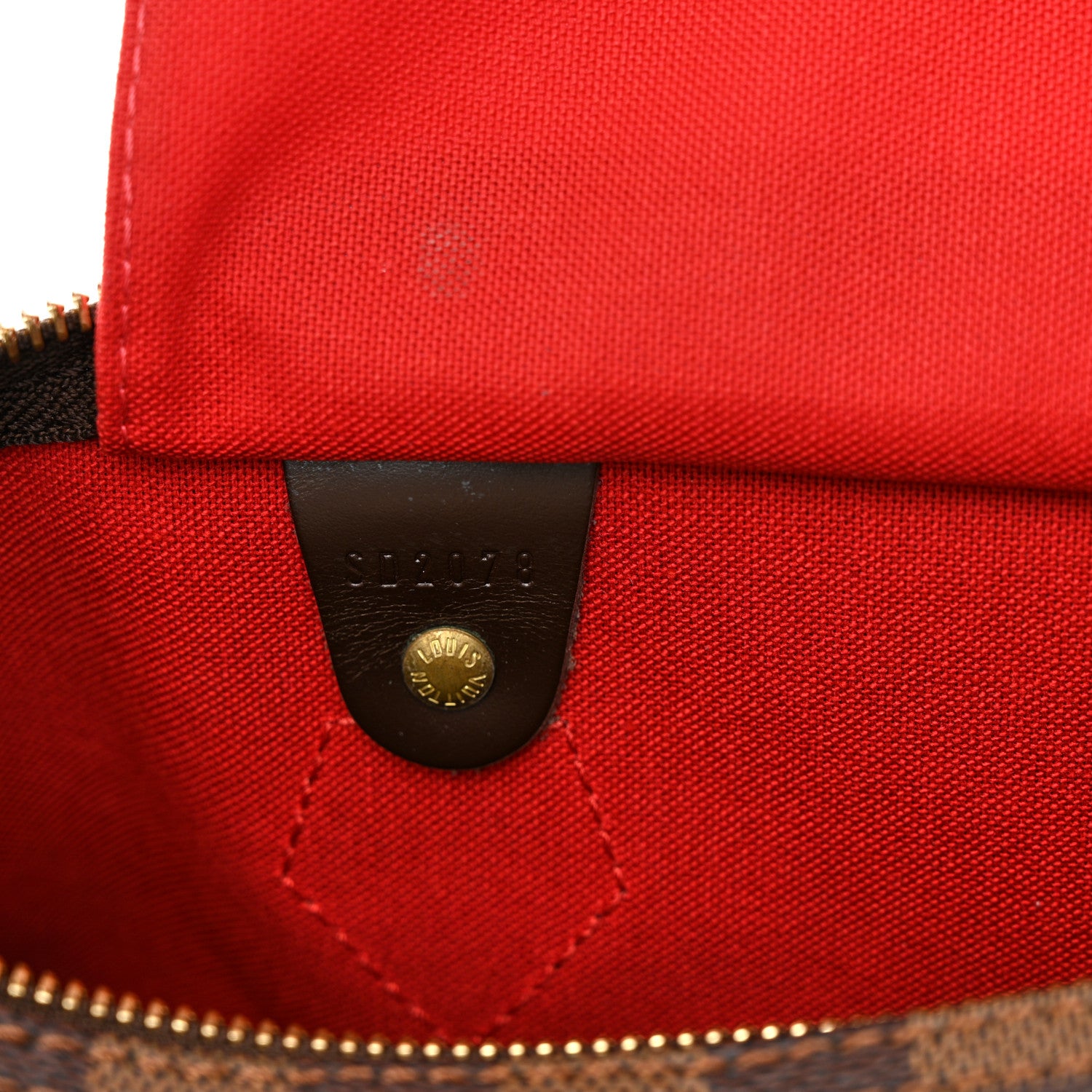 Louis Vuitton Damier Ebene Speedy 35 6 of 12
