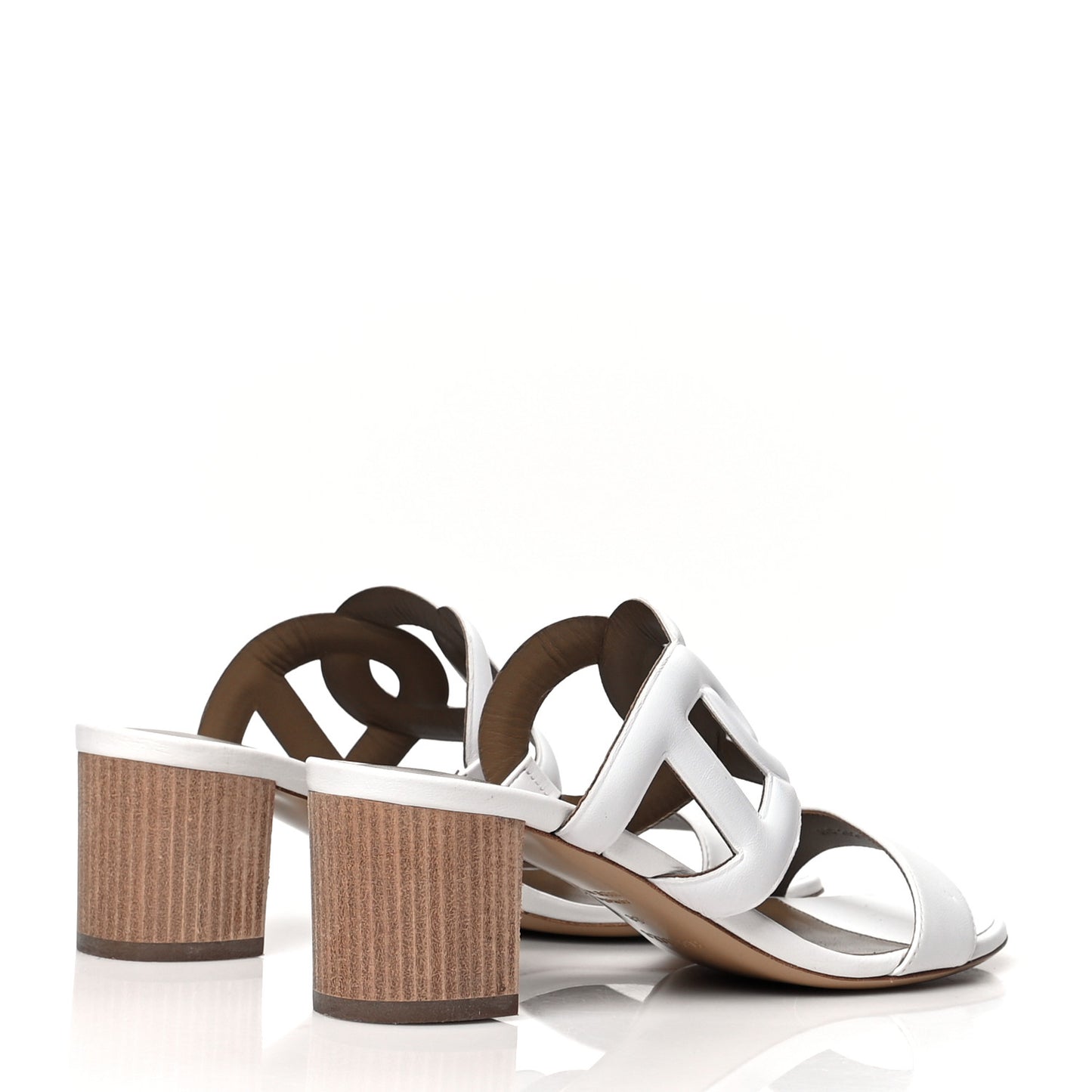 Nappa Bikini Sandals 38 White