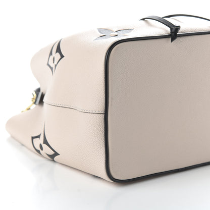 Louis Vuitton Empreinte Monogram Giant Crafty Neonoe MM Creme Black 8 of 11