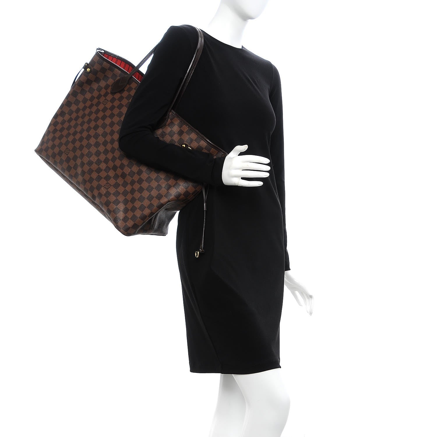 Louis Vuitton Damier Ebene Neo Neverfull GM 2 of 11