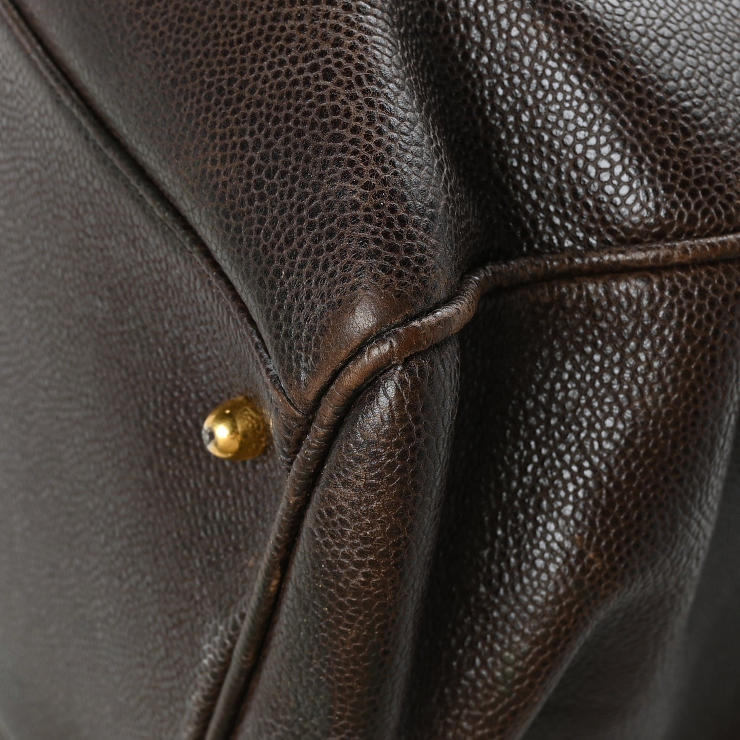 Caviar XL Weekender Bag Brown