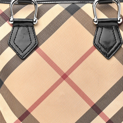 Burberry Nova Check Tote Black 7 of 11