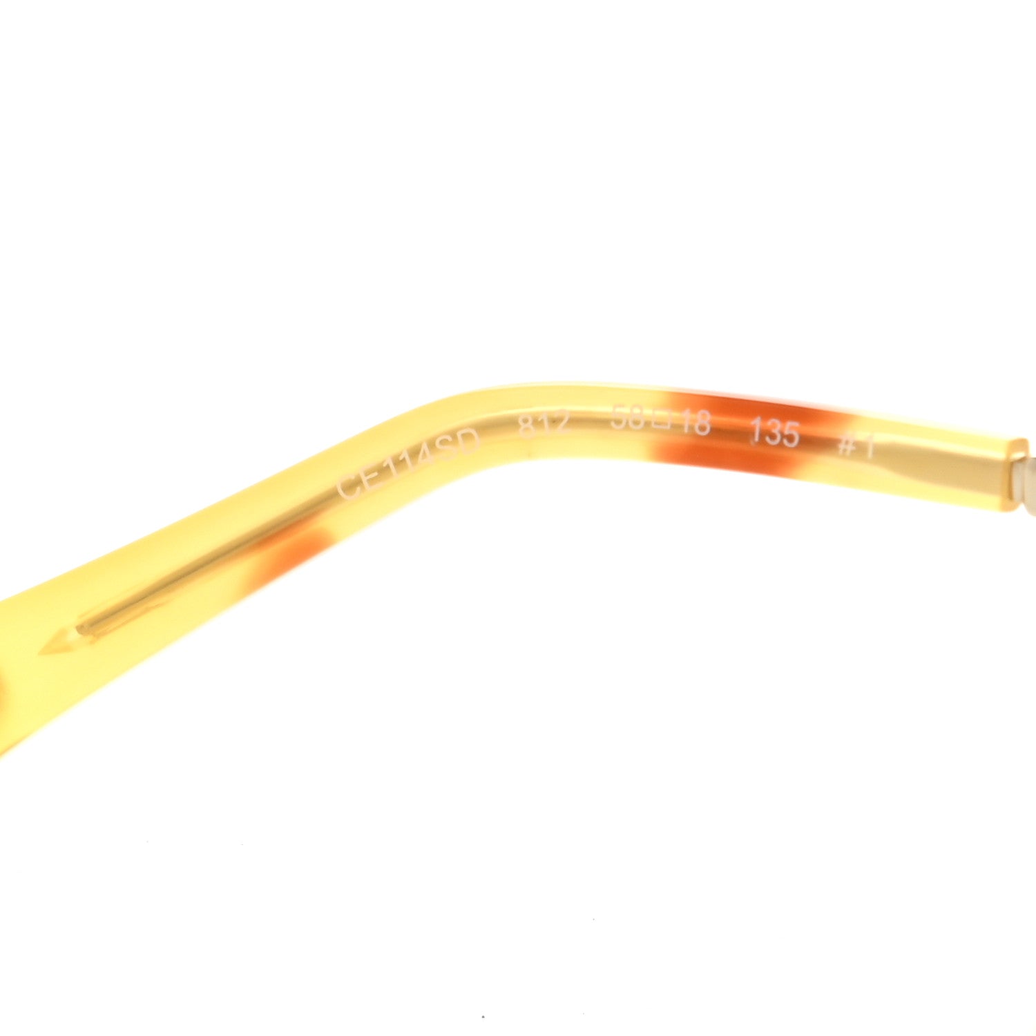 Chloe Oversized Round Carlina Oversized Round Sunglasses CE114SD Gold 5 of 7